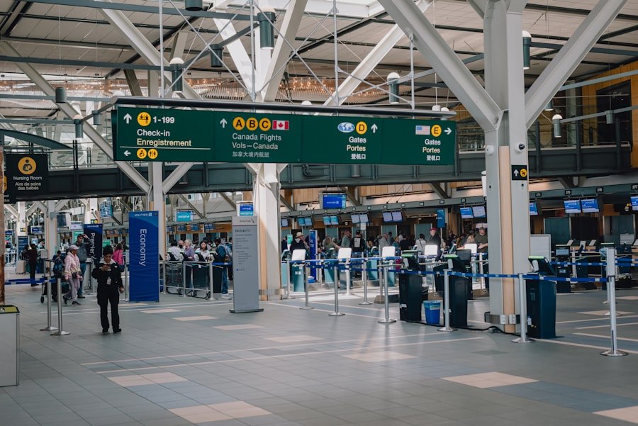 Airport check-in