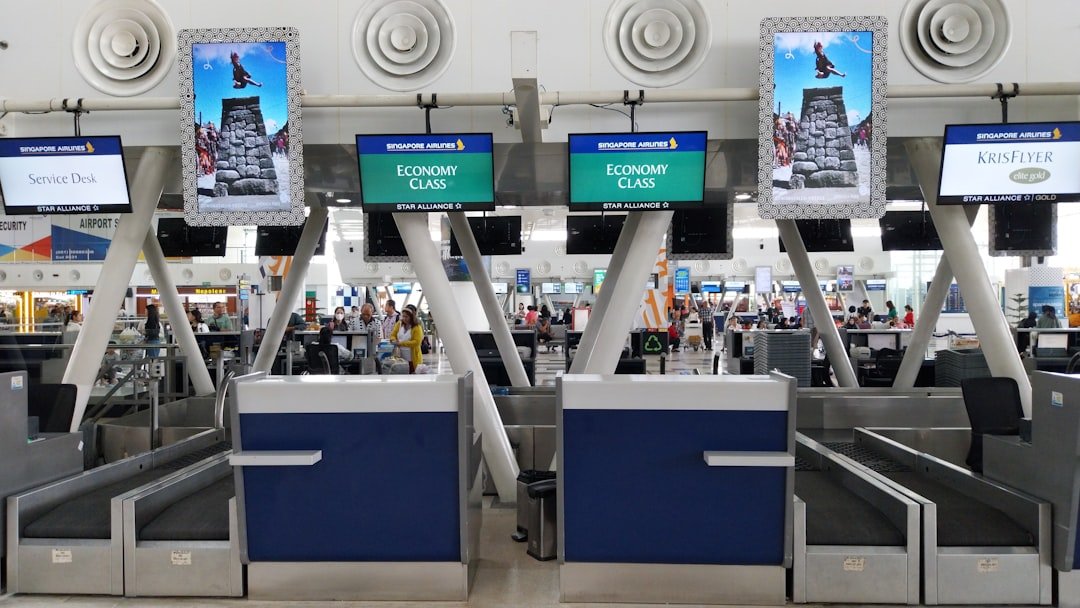 Photo Airport check-in
