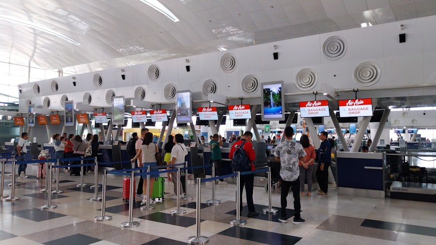 Photo Airport check-in